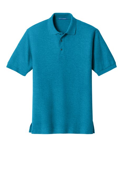 Port Authority K500 Turquoise Silk Touch Polo